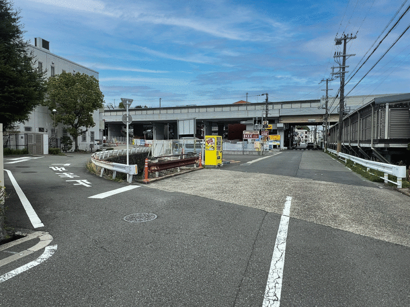箕面吹田線・関大前駅付近②