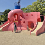 【《月イチ企画》吹田の公園めぐり⑲】「子供の遊び場（千里万博公園）」♢タコの遊具がリニューアルされていたので行ってきました！