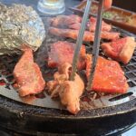 【江坂でコスパ最強の焼肉】牛タンもロースもカルビも食べ放題！七輪炭火焼肉「榮華亭（ええかてい）江坂店」@江坂町