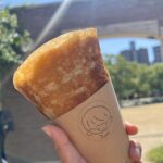 【江坂で大人気のキッチンカー！】行列のできるクレープ屋さん「カフェJun」@江坂公園